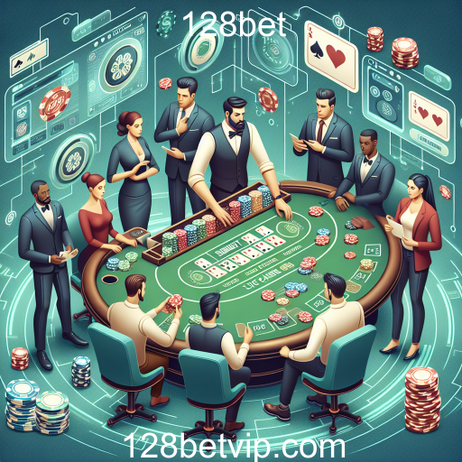 Experiência Imersiva com Jogos Ao Vivo no 128bet